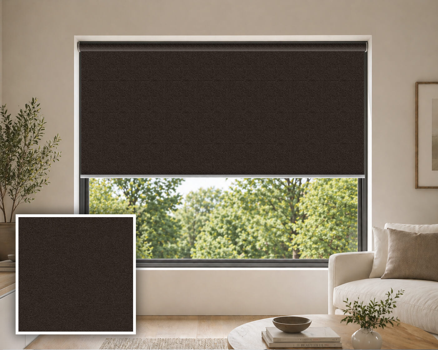 Blaast Earth Blockout Roller Blind