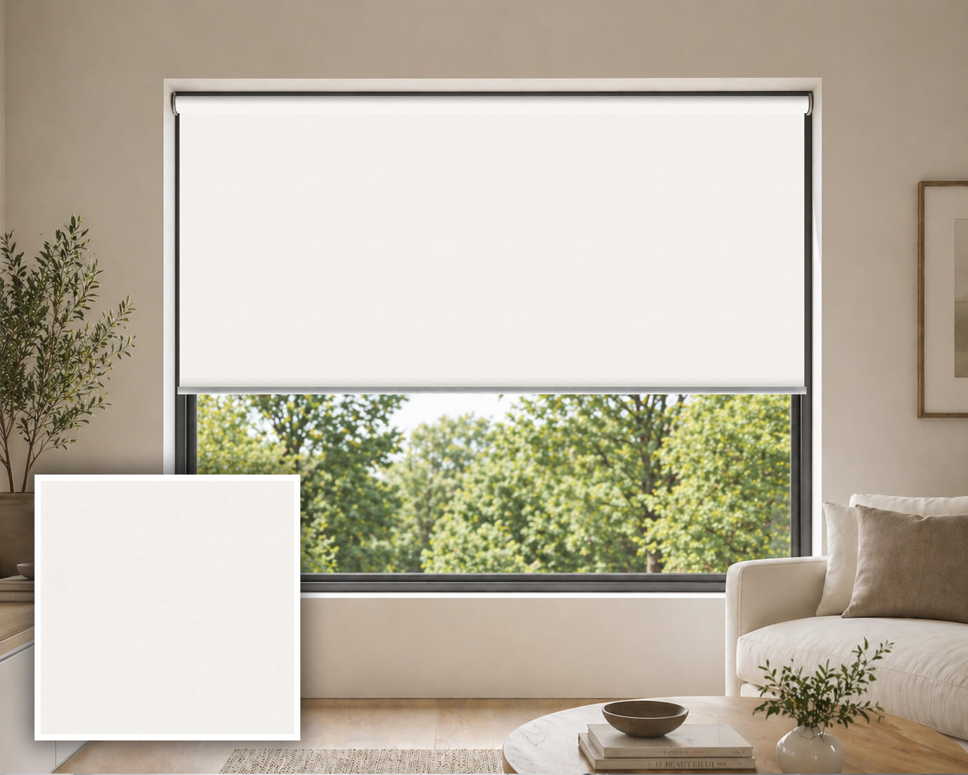 Blaast Natural Blockout Roller Blind