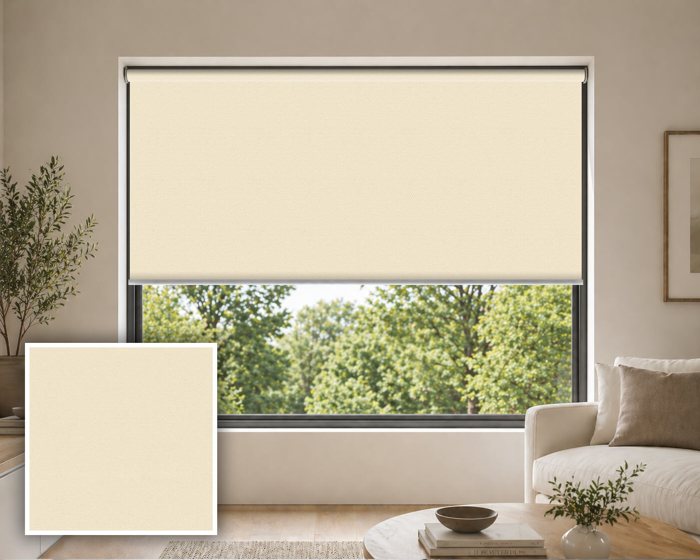 Blaast Oak Blockout Roller Blind
