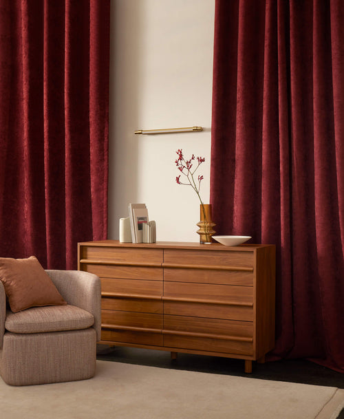 Atlas Ruby Curtains