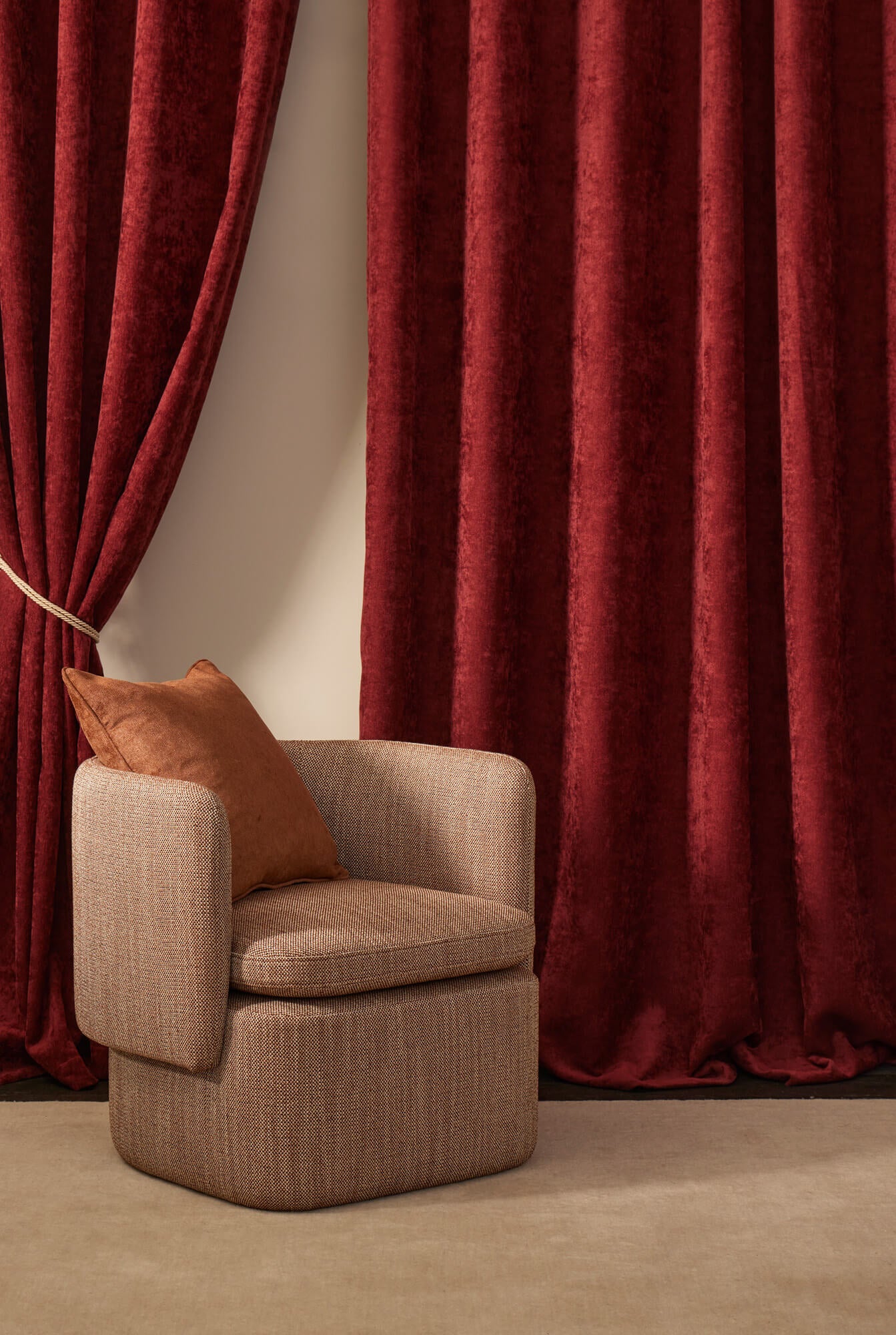 Atlas Ruby Curtains