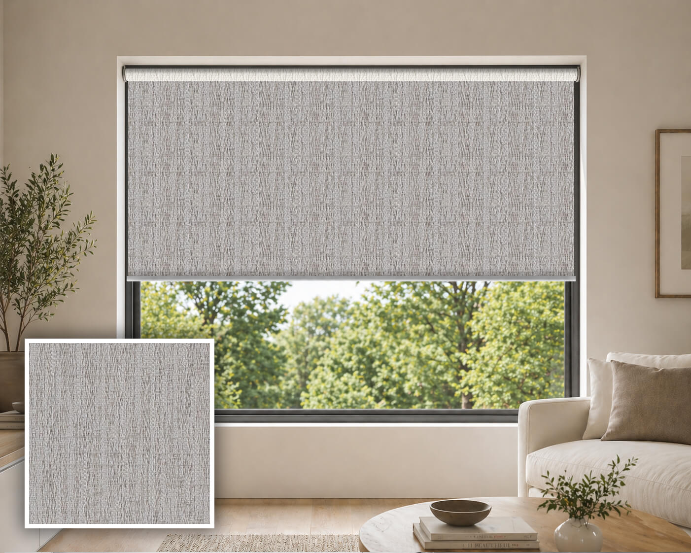 Istanbul Truffle Blockout Roller Blind