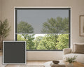 Modishy Black/Beige Screen Roller Blind