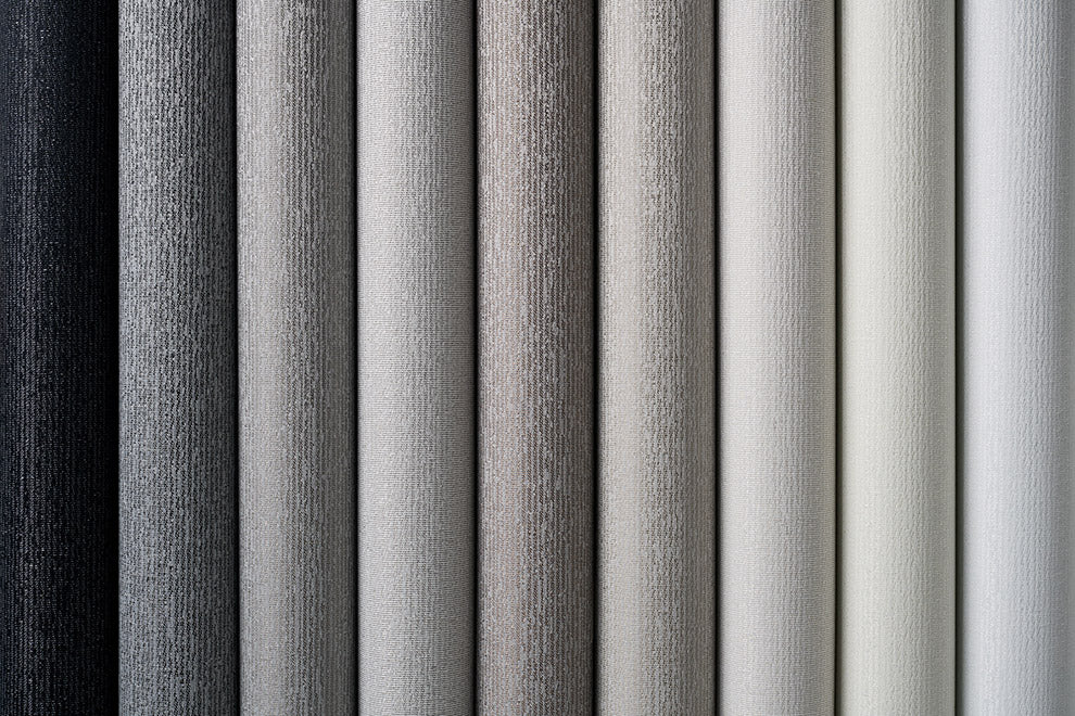 Rumble Grigio Blockout Roller Blind