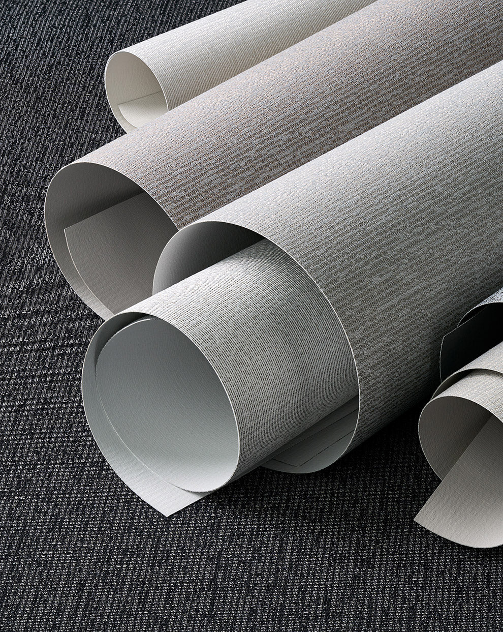 Rumble Grigio Blockout Roller Blind