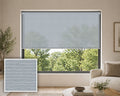 Waterlou Chrome Light Filtering Roller Blind