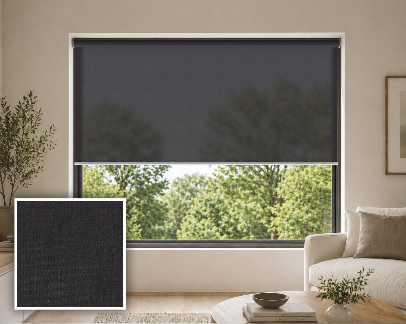 Wilde Ember Light Filtering Roller Blind